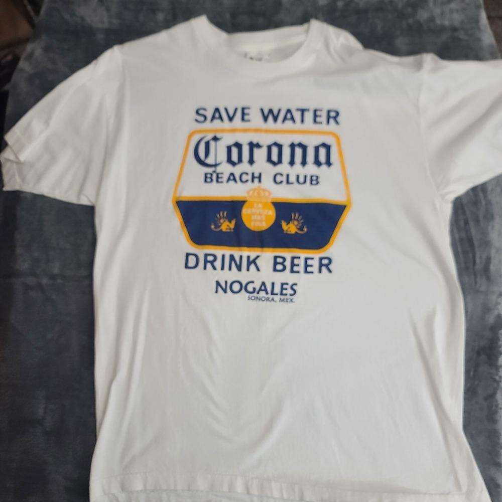 Corona Beach Club Save Water Drink Beer Nogales Sonora Mexico‎